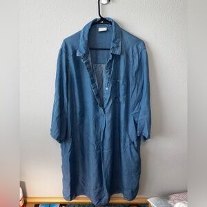 Earthaddict Long Denim Shirt